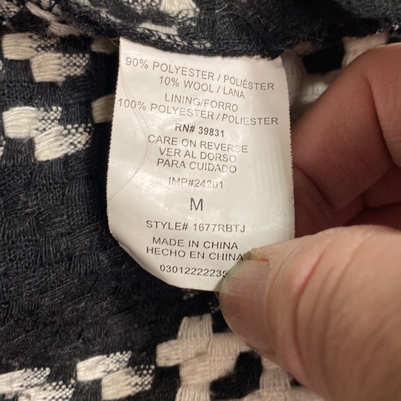 Women’s Takara Medium Blazer Light Fall Jacket Flared Wrist - Picture 6 of 12